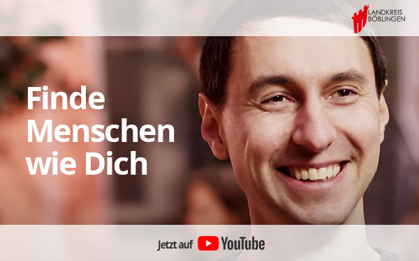 Weiterleitungs-Schaltfläche zu Image-Video zur Selbsthilfe im Landkreis